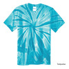 Promotional Mens Tie-Dye Shirts Turquoise